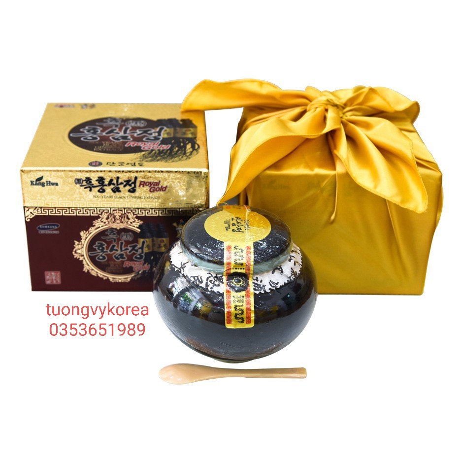 Cao Hắc Sâm Kanghwa Hũ 1kg Chính Hãng Hàn Quốc