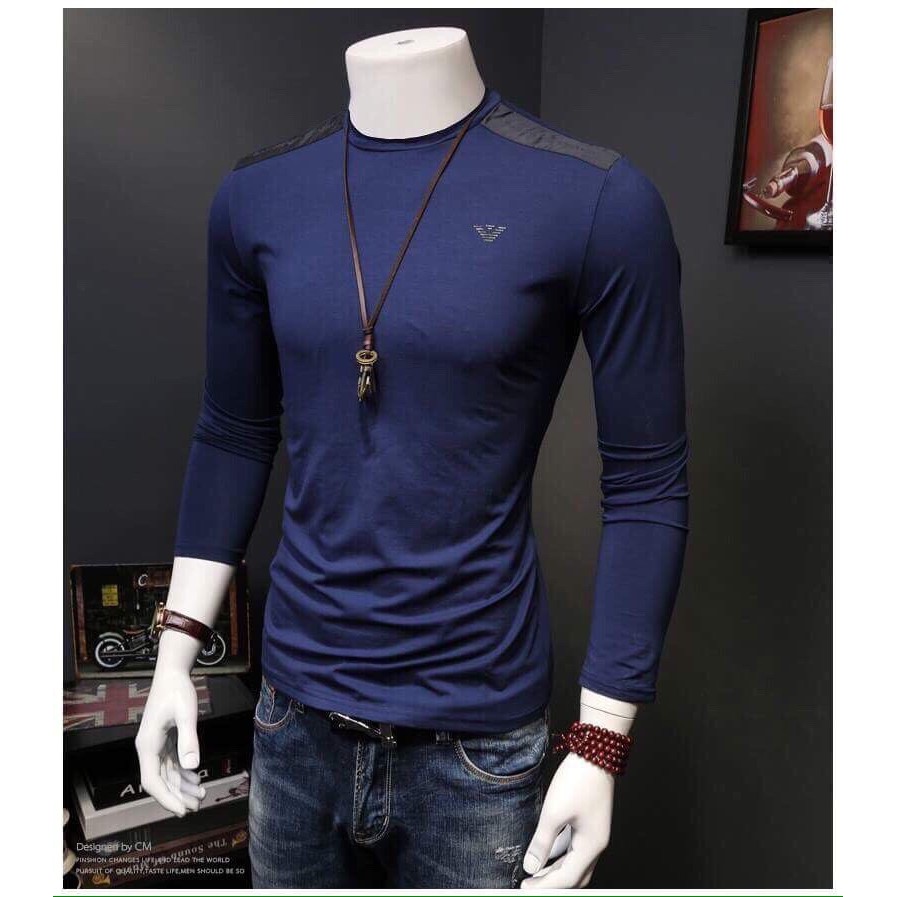 Áo thun dài tay cổ tròn thu đông thời trang - M L XL - DT154 | BigBuy360 - bigbuy360.vn