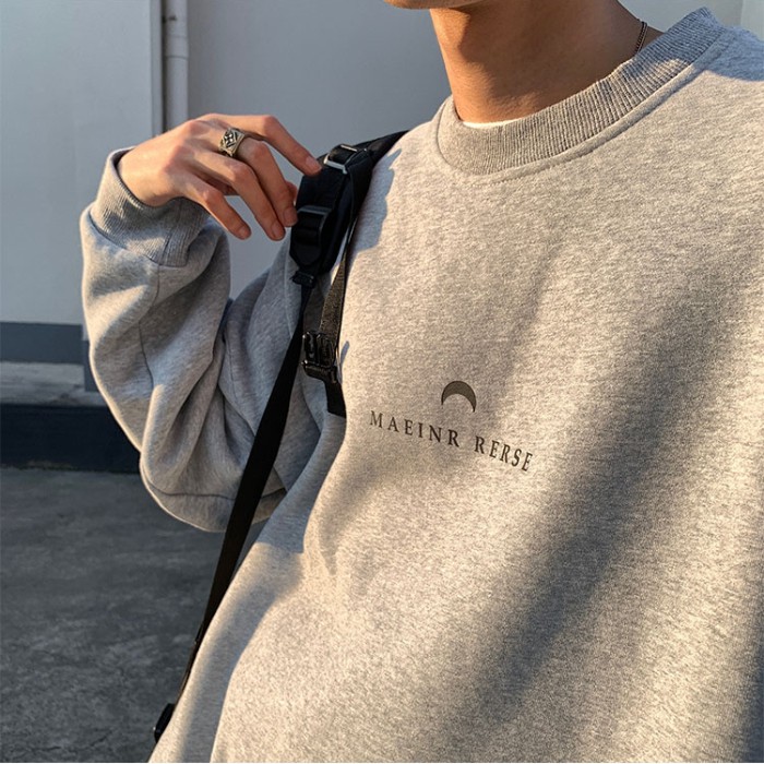 [ Mã 12FASHIONSALE1 giảm 10K đơn 50K ] Áo sweater cổ tròn nhiều họa tiết phong cách Hàn Quốc cho nam | BigBuy360 - bigbuy360.vn