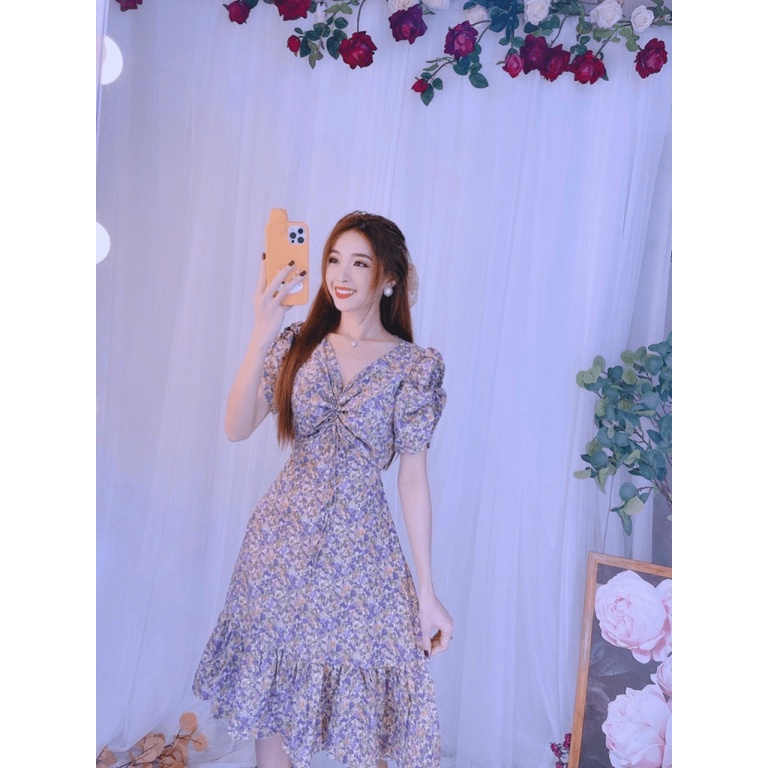 [HCM] Đầm Xòe Nữ Siêu Xinh Xắn Tôn Dáng Cho Các Chị Em KME FASHION