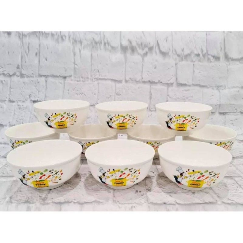 BỘ 10 CHÉN SỨ HÌNH ĐẦU BẾP