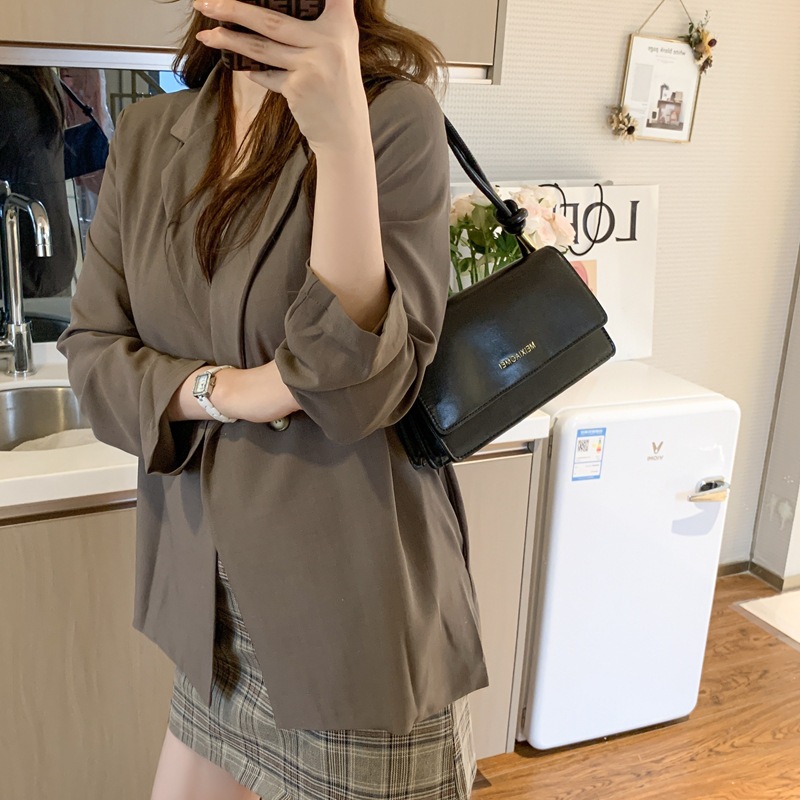 Túi đeo vai IELGY vải da thời trang dành cho nữ