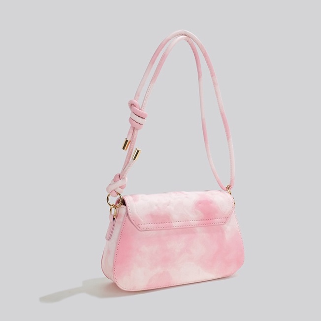 🌸Hàng Order🌸 Túi Xách Nữ CEEKAY Da Vân Đồ Họa Màu Pha Nắp Gập Dính Quai Da Đeo Sang Chảnh Nữ Tính🌸Hàng Quảng Châu