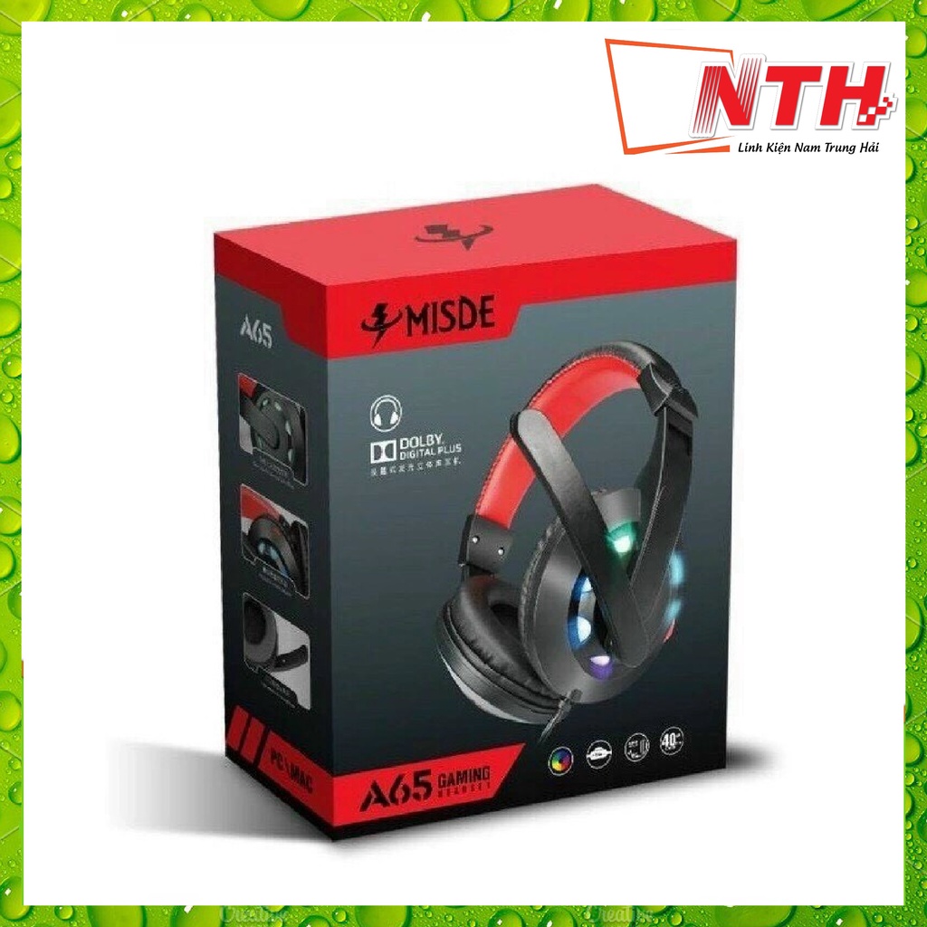 Tai nghe gaming chụp tai (Headphone Gaming) A65 - NTH