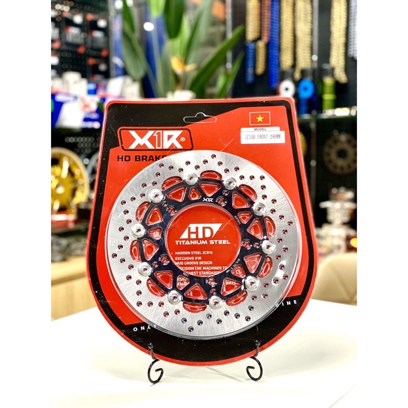 Đĩa thắng trước EXCITER150 size 290-289 X1R chính hãng