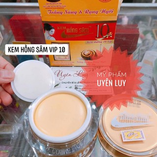 Kem hồng sâm Vip 10
