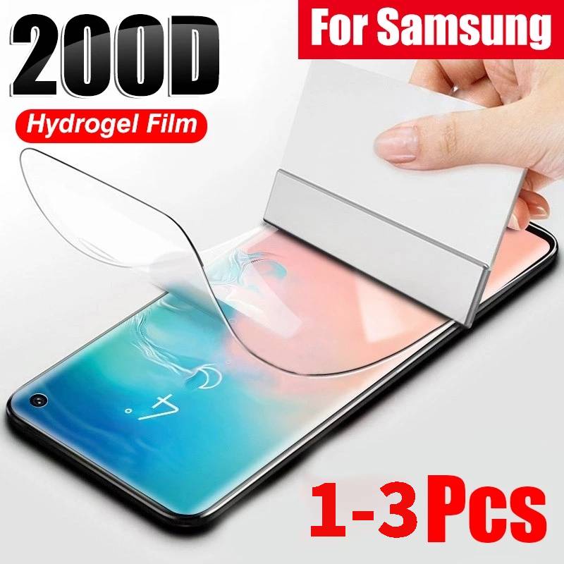 Set 3 Miếng Dán Màn Hình TPU Hydrogel Mềm Chống Trầy Cho Samsung Galaxy S22/S22 Plus/S22 Ultra
