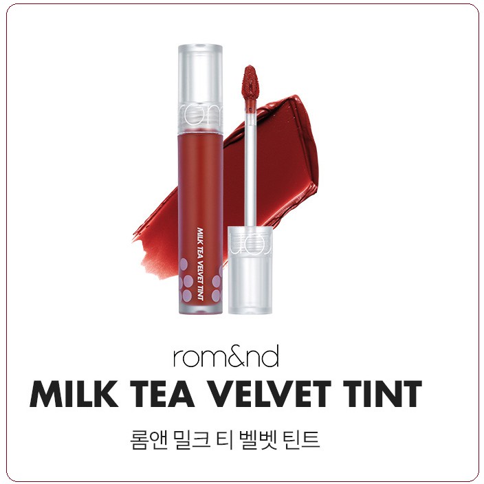 Son Kem Lì, Mịn Mượt Như Nhung Romand Milk Tea Velvet Tint 4.4g