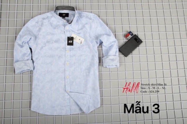 ÁO SƠ MI NAM hoạ tiết cổ trụ, hàng chất lượng AN134