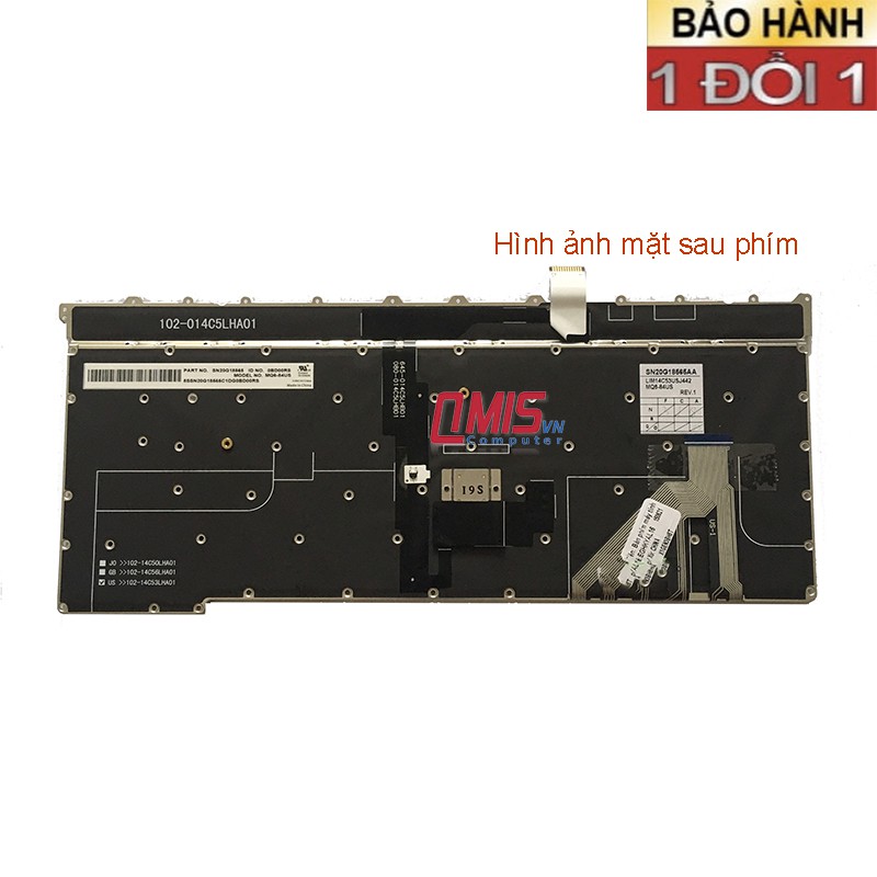 Bàn phím laptop Lenovo Thinkpad X1 Carbon GEN 3 - Core I thế hệ 5