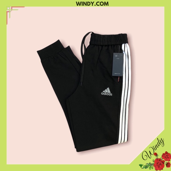 Quần Jogger Phong Cách Thể Thao Nam Nữ Ống Bó Chất Thun Co giãn WD726