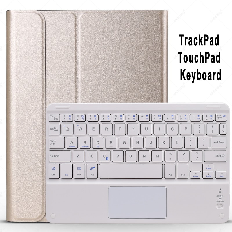 Case Touchpad Keyboard For Huawei Mediapad T5 10 M5 lite 10.1 M5 10 Pro M6 10.8 Matepad 10.4 Pro 10.8 T10 T10S 10.1 Cover Shell