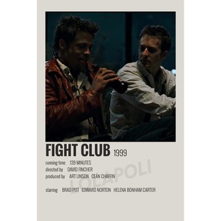 Tấm áp phích in hình bộ phim Fight Club