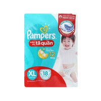 Tã Quần Pampers Baby-Dry bịch nhỏ đủ size S24/M22/L20/XL18