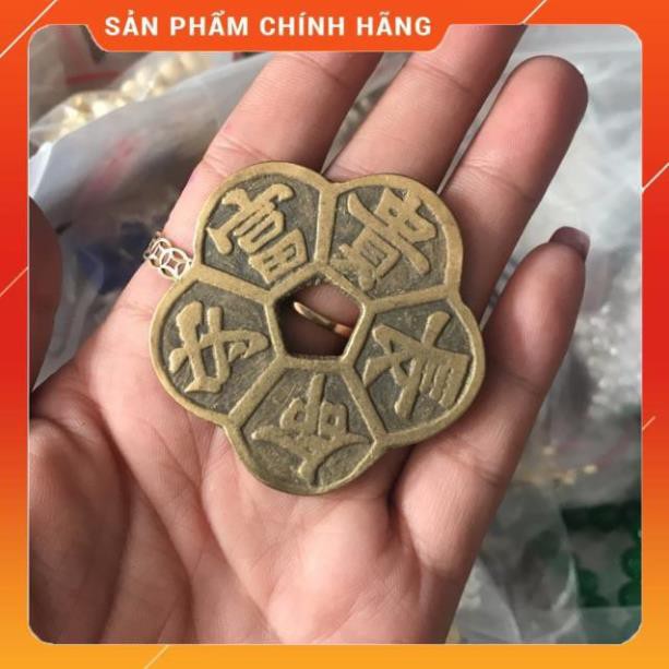 Đồng xu may mắn Hoa Mai