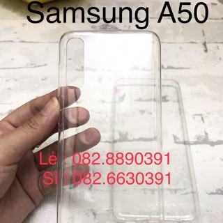 Ốp lưng dẻo trong samsung a50
