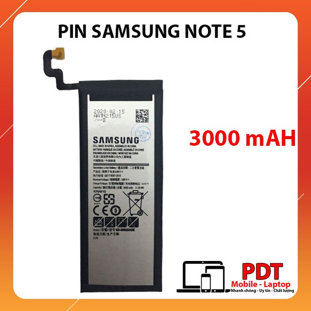Pin Samsung Note 5 - Pin zin hãng bóc máy