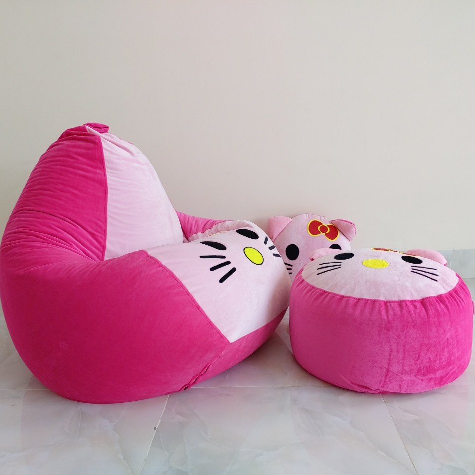 BỘ GHẾ LƯỜI GIỌT NƯỚC SIZE L KITTY