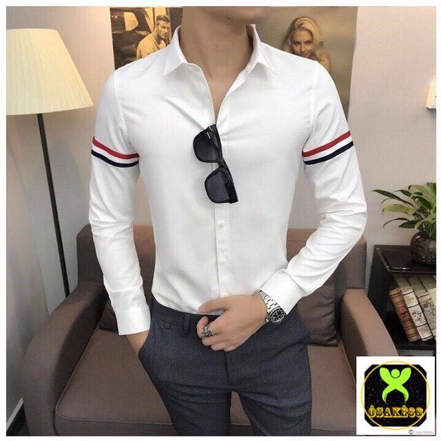 Áo sơ mi nam cổ bẻ dài tay đẹp bao chất, vải chuẩn hàng Shop