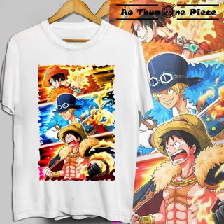 SALE- ⚡️FREESHIP⚡️Áo Thun In Hình Anh Em Nhà Monkey D. Luffy Cực Chất - Áo Thun One Piece -HÀNG CHUẨN ĐẸP