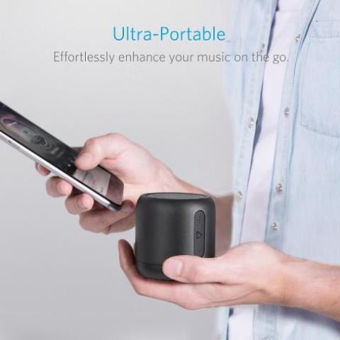 Loa Bluetooth Di Động Anker Soundcore Mini, Bluetooth 4.0, Hỗ Trợ Thẻ Micro SD, Kết Nối AUX - Phân Phối Bởi TopLink