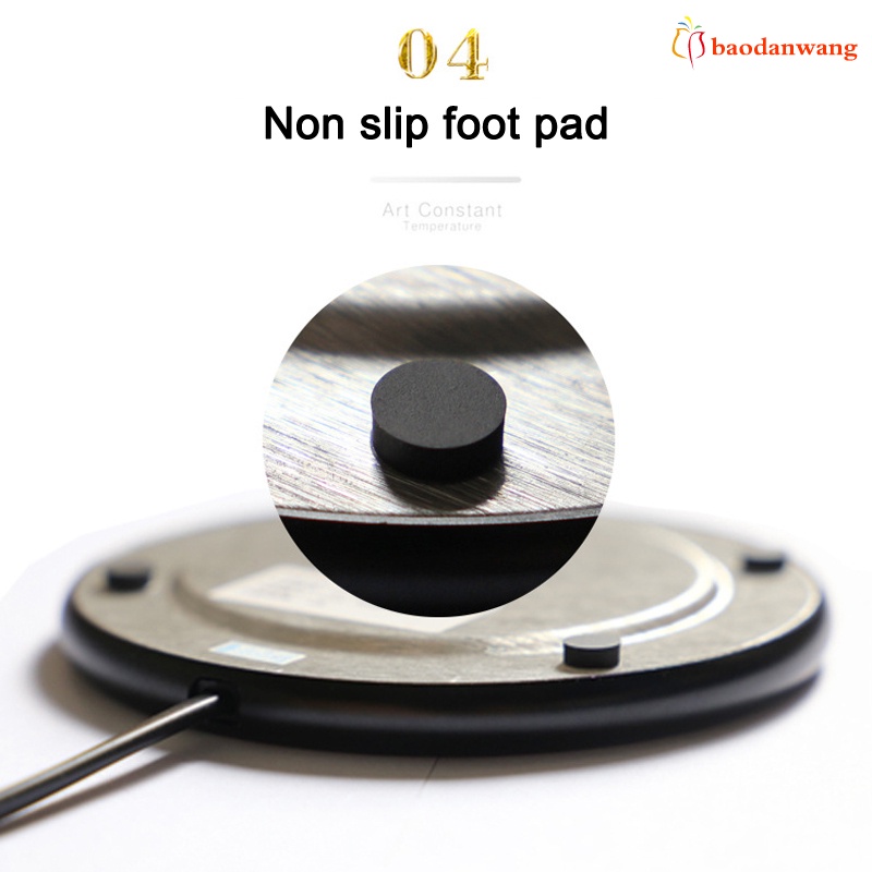 Đế hâm nóng cà phê bằng điện có hẹn giờ 2 chế độ chất lượng cao