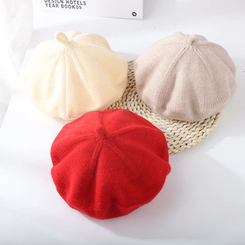 Mũ nồi len phong cách Hàn Quốc cho bé trai bé gái 1-4 tuổi ShinHome Baby