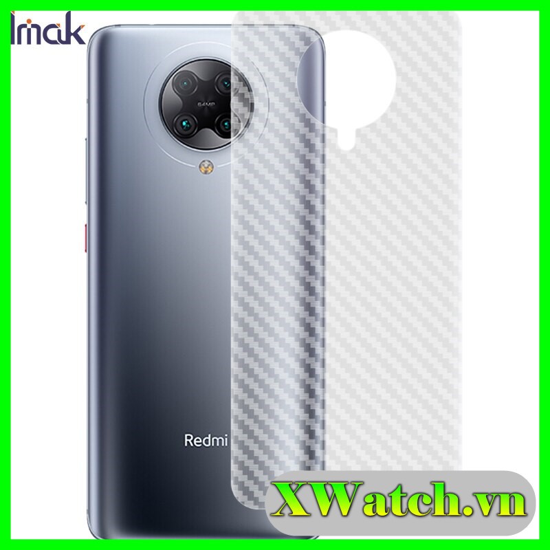 Miếng dán Carbon Xiaomi Redmi 10 K40 pro k20 pro K30 pro Note 9s Redmi 9/9a/9c redmi note 10 4g 5g note 10 pro Mi 11 ...