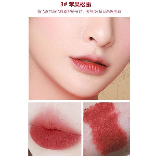 [Hàng mới về] Son kem Kakashow tông lì chống nước lâu trôi 9 màu sắc tùy chọn