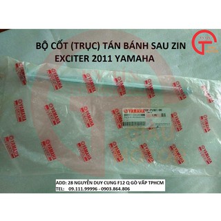 YAMAHA OD- BỘ CỐT (TRỤC) TÁN BÁNH SAU ZIN EXCITER 2011 YAMAHA