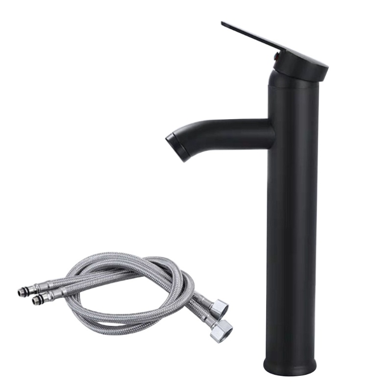 Nev Vòi Nước Nóng Lạnh Một Lỗ Kiểu Thác Nước Cổ Điển Cho Bồn Rửa Mặt Quầy Bartop Mi