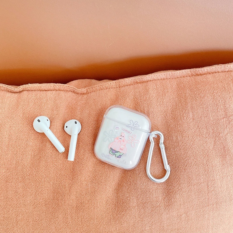 Case For AirPods Pro Case Transparent Soft TPU Case Bluetooth Earphone Cover For Apple Air Pods 2 1 Case Cute Airpods 3 2 1 Cover Bags