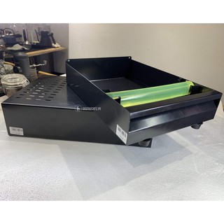 Khay đập bã cà phê chuyên nghiệp barcafe knockbox drawer type slag box black – qf-e1003
