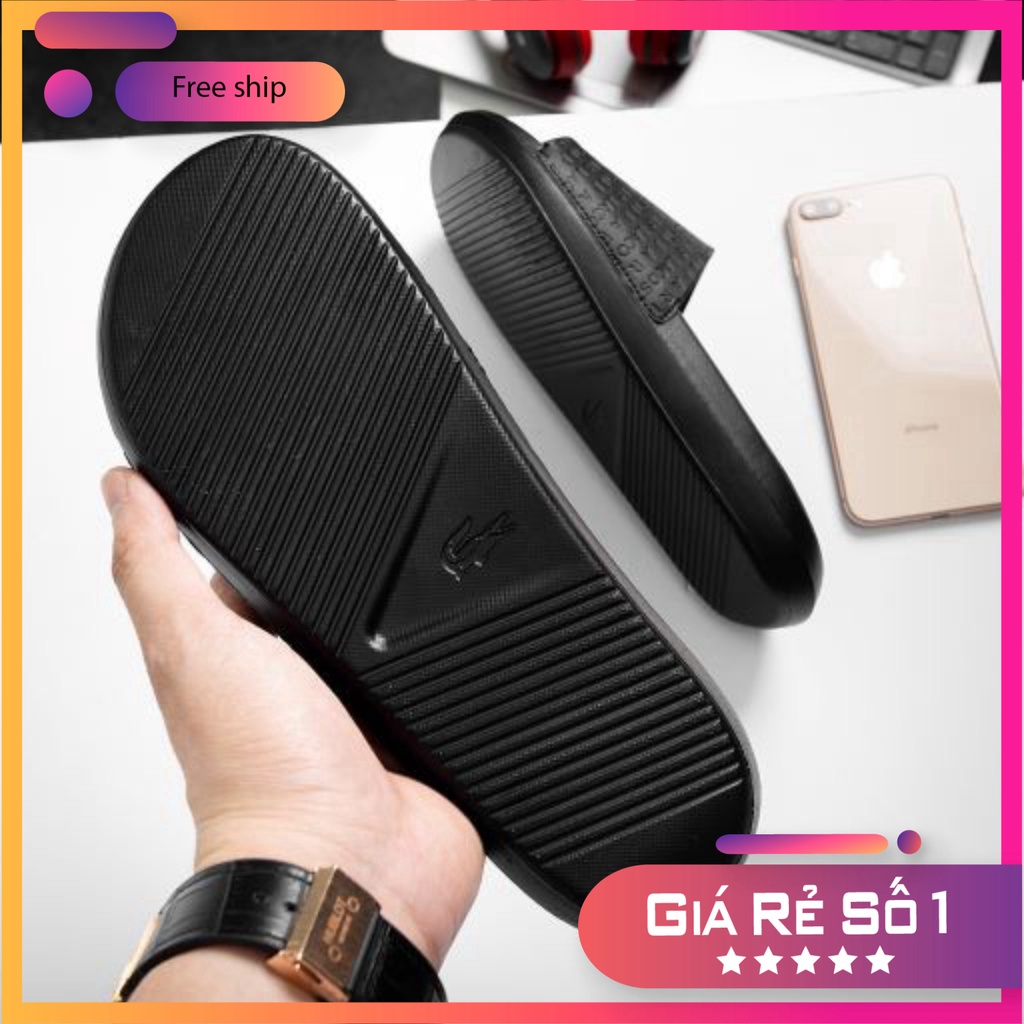 ❤️ SALE 30% - DÉP QOAI NGANG NAM NỮ HÀNG HIỆU - FULL BOX & BILL - DÉP LA COS TE 2V - DLC2T01