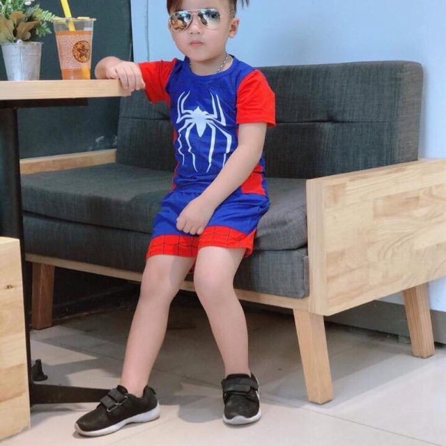 Bộ siêu nhân nhện cho bé trai
