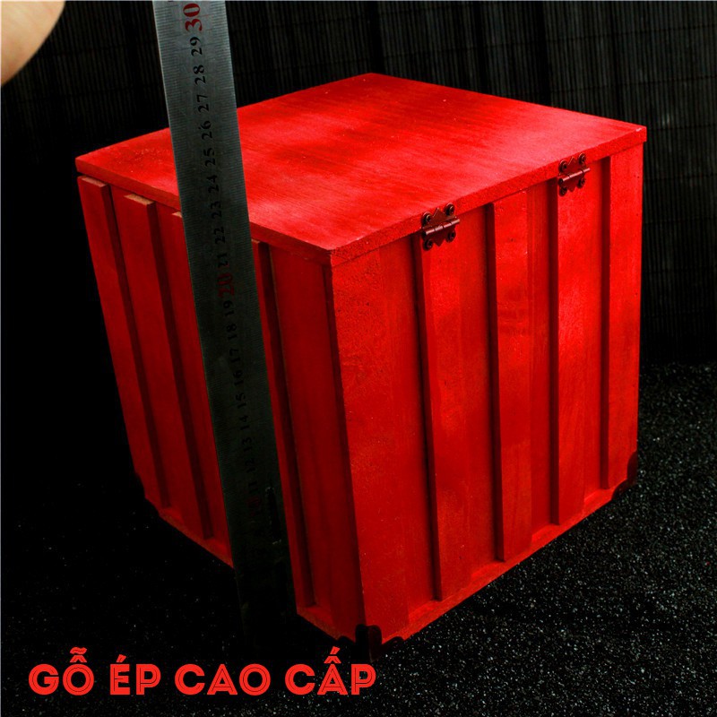 - Hàng nhập khẩu Hòm Thính PUBG Cỡ Lớn 20cm Bằng Gỗ Ép Cao Cấp. Hộp Thính Đựng Đồ PUBG Liên hệ mua hàng 084.209.1989