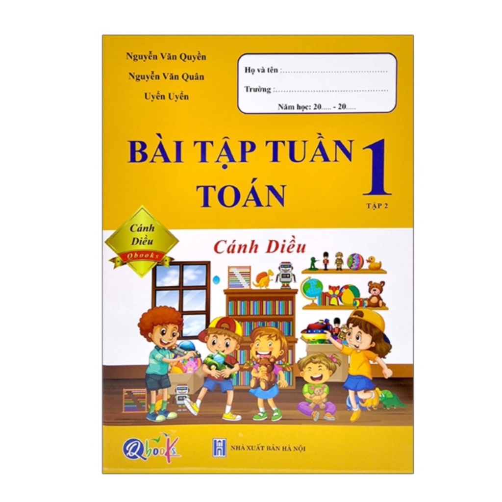 Sách - Bài tập tuần toán 1 tập 2 ( cánh diều )