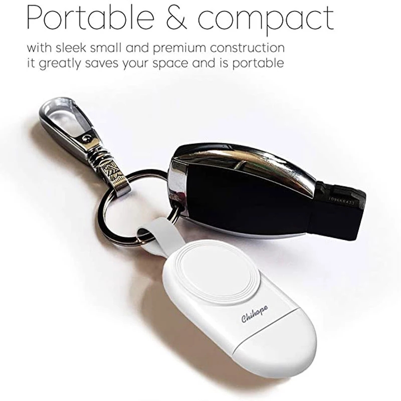 Đế Sạc Không Dây Mini Cho Đồng Hồ Apple iWatch Series/USB 2W