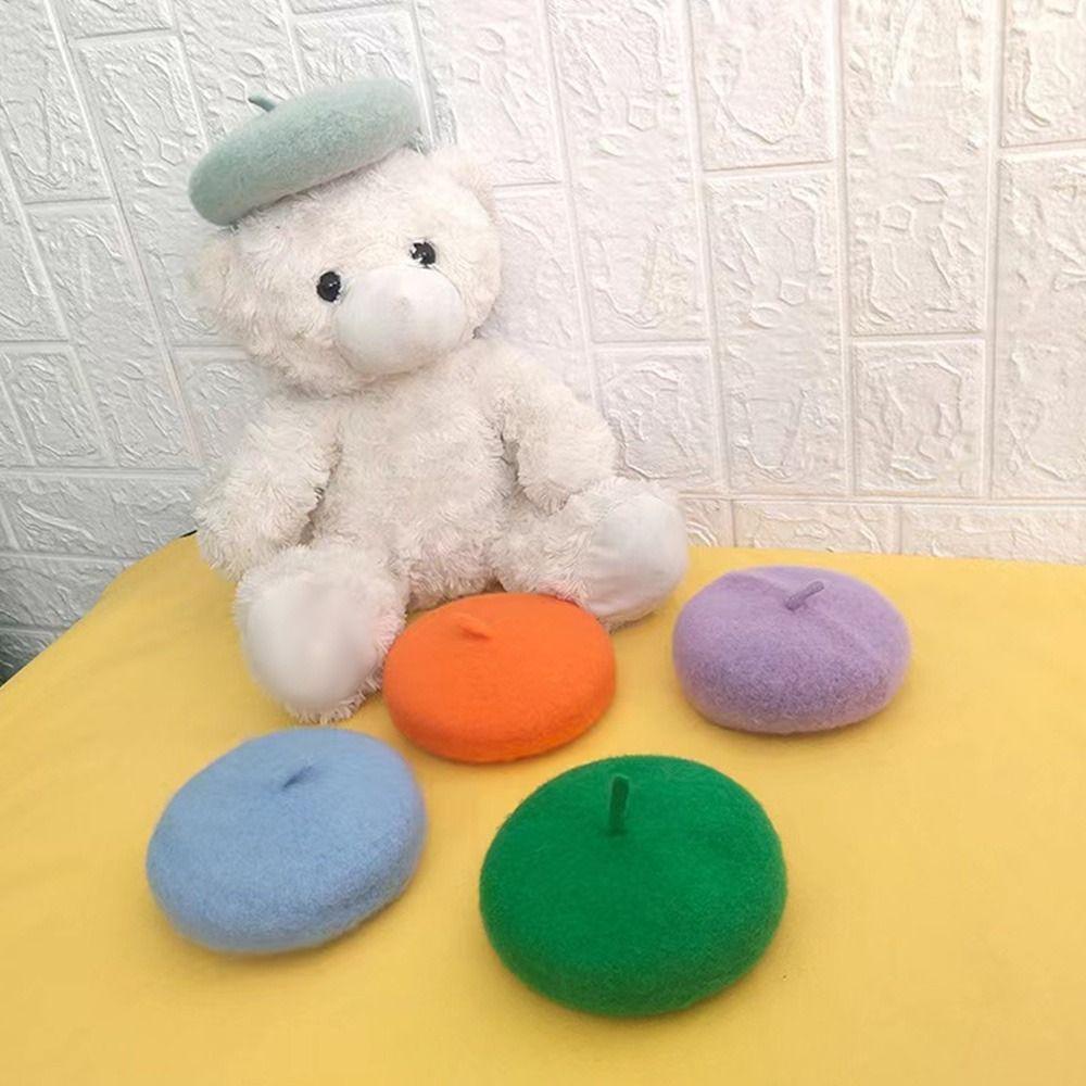 Mũ Beret Giữ Ấm Dễ Thương Cho Thú Cưng