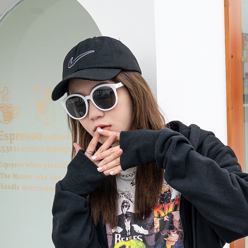 [good price] luxury Korean large V-shaped sunglasses