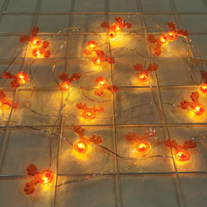 Dây Đèn LED Trang Trí Giáng Sinh 2M (Không Bao Gồm Pin)