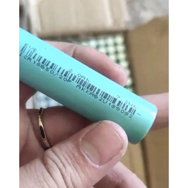 1viên pin lion 18650 EVE  tháo khối