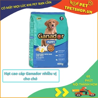 Thức Ăn Chó Con Ganador Puppy Vị Sữa Và TrứngTúi 400gram
