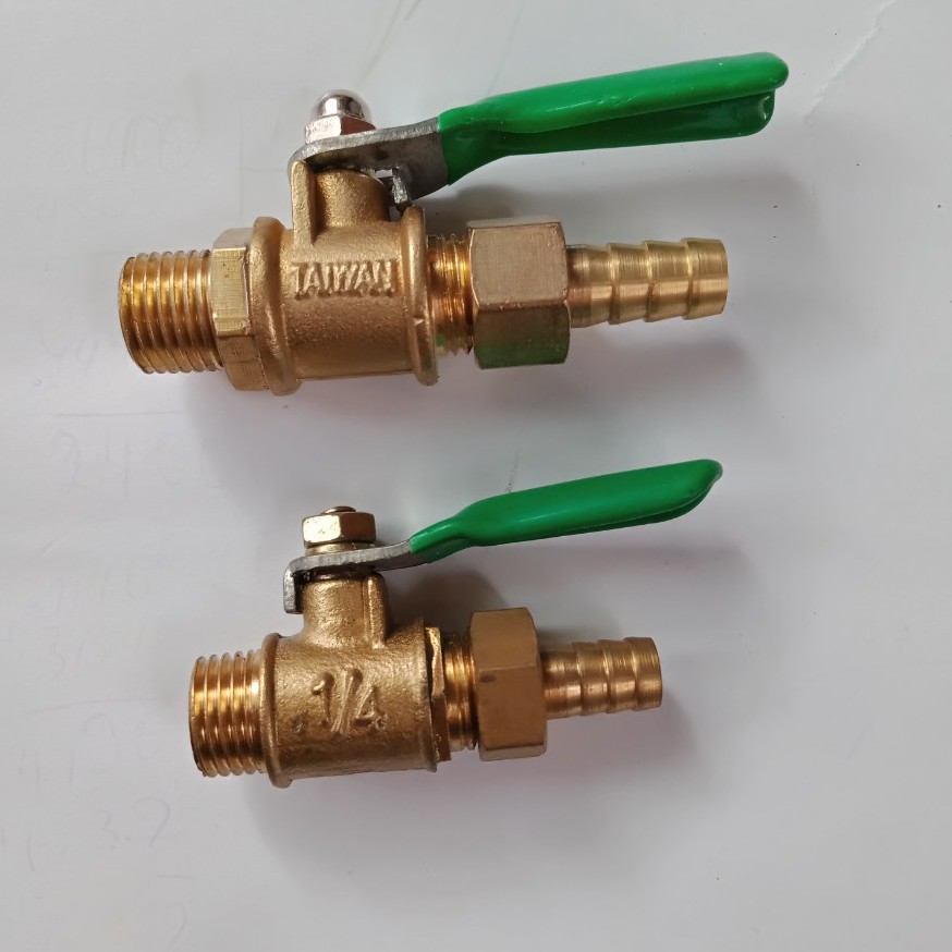 Van khóa ren ngoài 13mm đuôi chuột 8mm