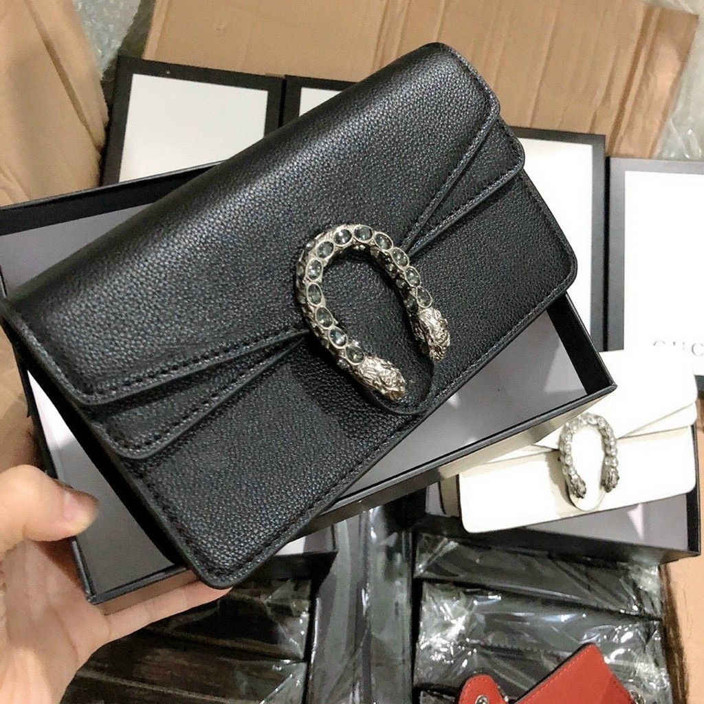 Túi Gu chì đầu rồng fullbox 4 màu cầm tay, đeo vai, đeo chéo