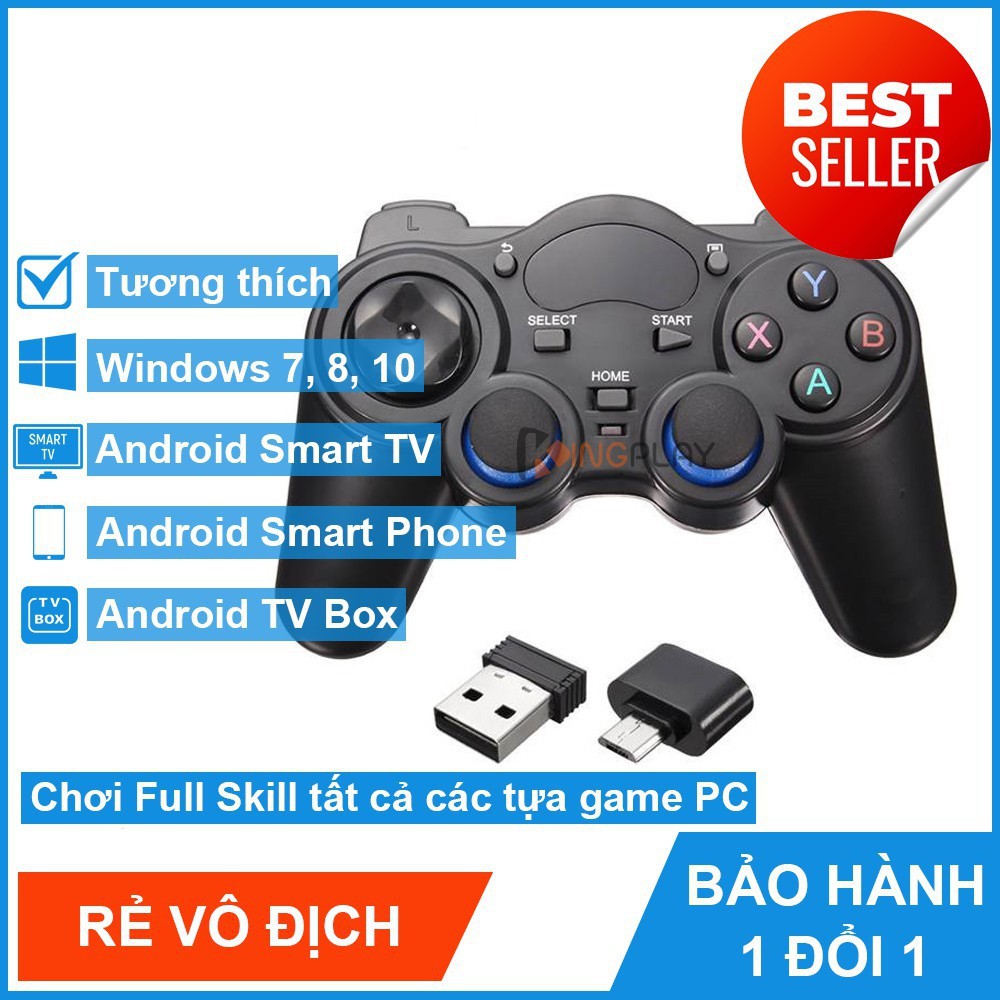 Tay Cầm Chơi Game Không Dây 2.4g Cho Android Tablet Điện Thoại Android Tv Box Tablets 2.4g