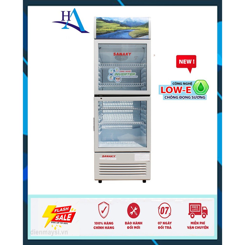 Tủ mát Sanaky Inverter 400 lít VH-408W3L