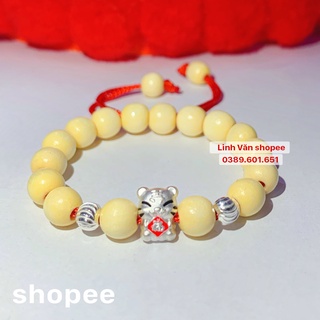 Vòng dâu tằm cho bé sinh năm 2023🌺 mix GIÁP BẠC TA 100%