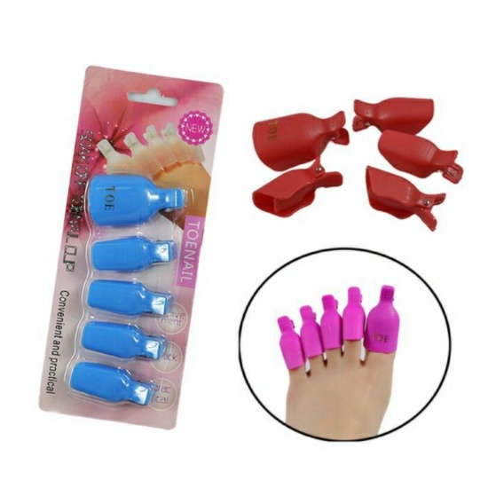 Kẹp Ủ Phá Gel Chân Bộ 5 Chiếc