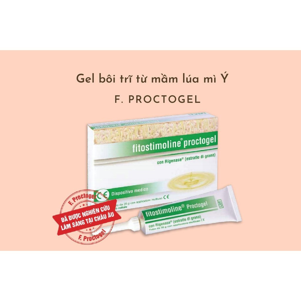 Gel bôi trĩ Fitostimoline Proctogel nhập khẩu Italia CN121